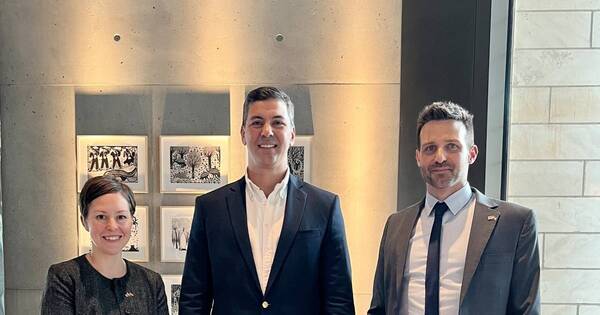 La Nación / Santiago Peña se reunió con consejera de la Embajada de los Estados Unidos