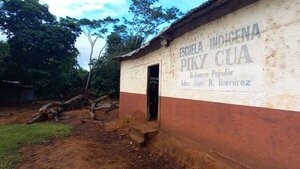 Cerro Corá: Escuela indígena Piky Cua abandonado a su suerte