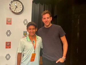 Santino Núñez está en cuartos de final - Polideportivo - ABC Color