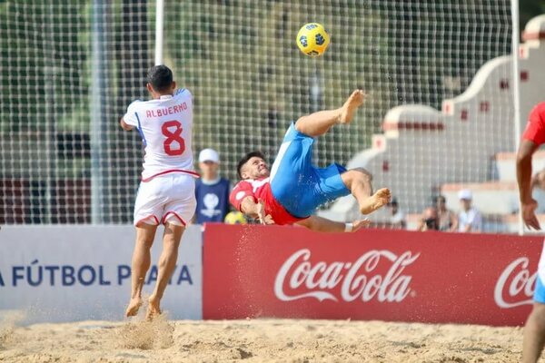 Fútbol playa: De “chilena”, a las semifinales - Polideportivo - ABC Color