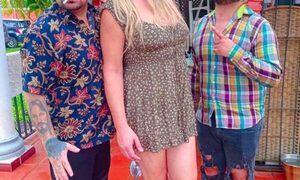 ¿Se vistió como su novia? ¡Mirale un poco a Junior Rodríguez!