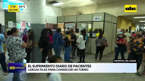 Video: el sufrimiento diario de pacientes - ABC Noticias - ABC Color