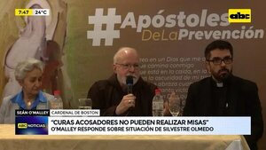 Video: Cardenal estadounidense responde sobre el caso Olmedo - ABC Noticias - ABC Color