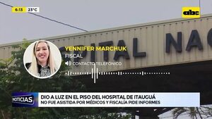 Video: Dio a luz en el piso del hospital de Itauguá - ABC Noticias - ABC Color