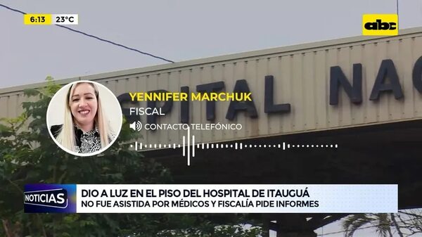 Video: Dio a luz en el piso del hospital de Itauguá - ABC Noticias - ABC Color