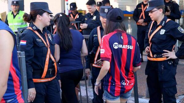 Operativo Cerro Porteño vs. Fortaleza: 25 personas aprehendidas