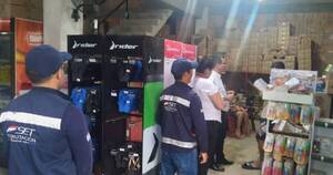 La Nación / SET suspende dos locales comerciales por no expedir comprobantes de venta