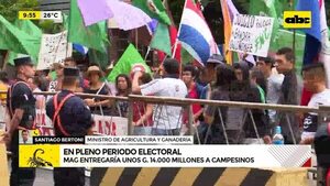Video: MAG entregaría unos G. 14.000 millones a campesinos - ABC Noticias - ABC Color