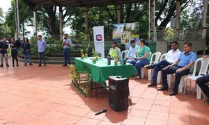 Realizan charlas y distribuyen plantines en Franco