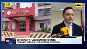 Video: condenan a funcionarios fiscales - ABC Noticias - ABC Color