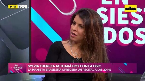 Video: Sylvia Thereza actuará hoy con la OSIC - ABC TV - ABC Color