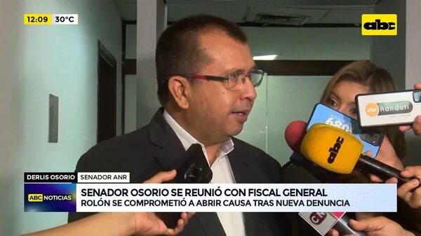 Video: senador Osorio se reunió con Fiscal General - ABC Noticias - ABC Color