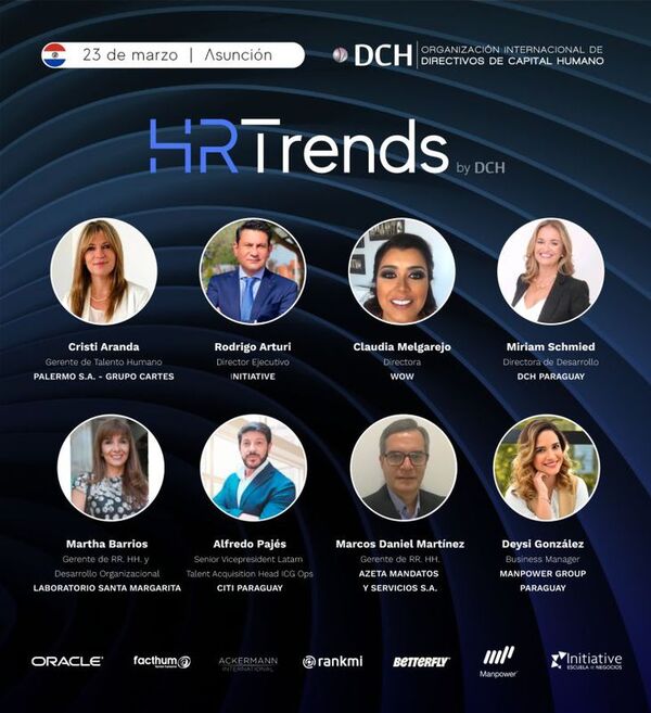 HR Trends 2023 llega a Paraguay de la mano de DCH