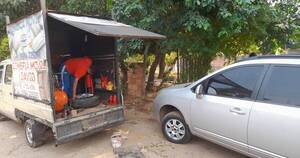 La Nación / Gomero emprende servicio móvil de cambio y reparación de ruedas