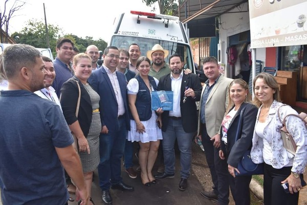 Colym Soroka gestionó ambulancias para Cambyretá, Natalio y Gral. Artigas