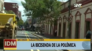 Bicisenda sobre Palma genera rechazo y polémica