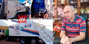 MUNICIPIO DE SAN JUAN DEL PARANÁ ADQUIRIÓ CAMIÓN RECOLECTOR DE BASURA - Itapúa Noticias