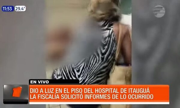 Parto en el piso: Enfermeros amenazan a directora del hospital | Telefuturo