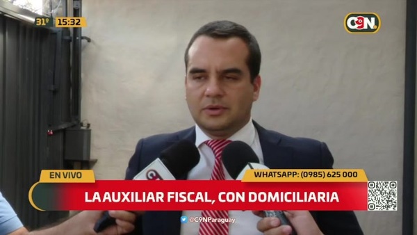 La auxiliar fiscal, con domiciliaria - C9N