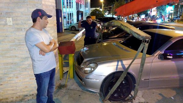 Director de la PMT de Asunión fue citado por manejar alcoholizado