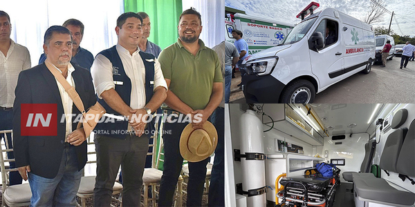 COLYM SOROKA GESTIONÓ AMBULANCIAS PARA CAMBYRETÁ, NATALIO Y GRAL. ARTIGAS - Itapúa Noticias