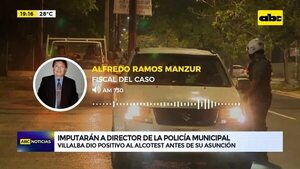 Video: Imputarán a director de la Policía Municipal - ABC Noticias - ABC Color