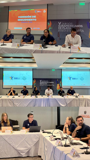 Aceleran organización de Juegos Odesur de playa en Santa Marta - La Tribuna