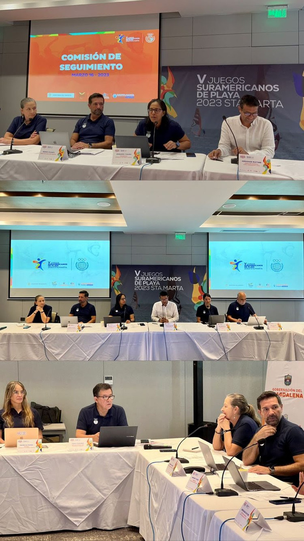 Aceleran organización de Juegos Odesur de playa en Santa Marta - La Tribuna