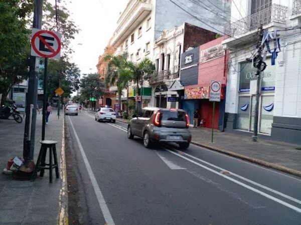 Bicisenda sobre Palma recibe apoyo y rechazo de comerciantes - Nacionales - ABC Color