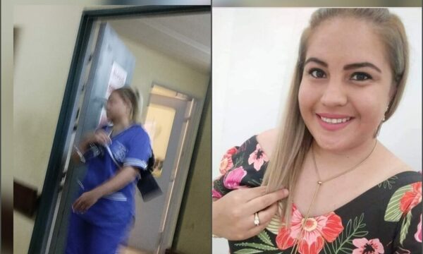 Piden detención de enfermera que no ayudó a mujer que parió en el piso