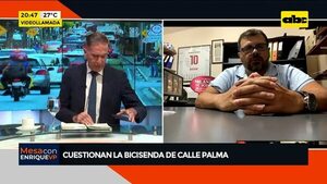 Video: Cuestionan la bicisenda de calle Palma - Mesa de Periodistas - ABC Color
