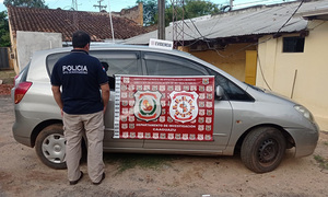 Recuperan en Coronel Oviedo vehículo que fue robado en Asunción - OviedoPress