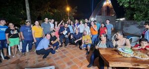 Acto de respaldo a Abel González, Lista 2 - Opción 32 en Santa Rosa del Aguaray
