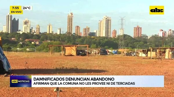 Video: damnificados denuncian abandono - ABC Noticias - ABC Color