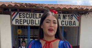 La Nación / ¡Tierno gesto! Laurys se convirtió en Blancanieves para ayudar a niños de primaria