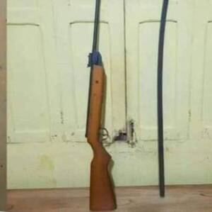 Golpeó a su doña y amenazó con rifle a sus hijos menores