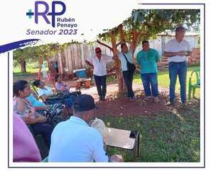Recorriendo e intercambiando ideas, Rubén Penayo presentó a itapuenses sus proyectos para el Senado