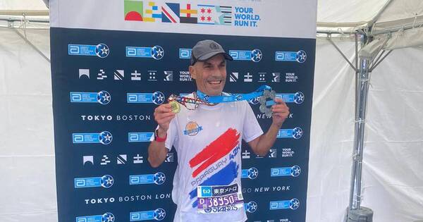 La Nación / Carlos Saldívar, primer paraguayo en completar el World Marathon Majors