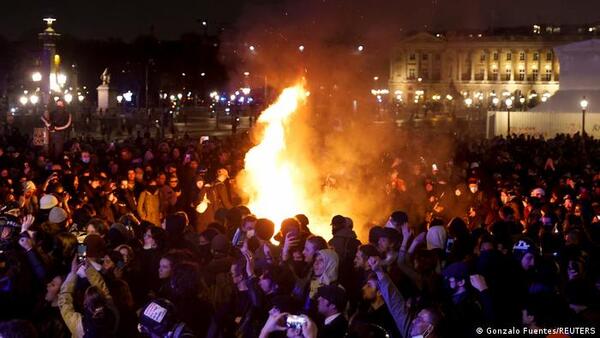 Disturbios y daños a infraestructura pública en última jornada de protestas en Francia