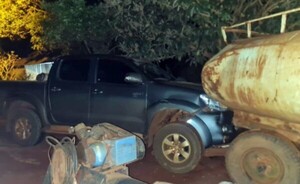 Intentaron robar vehículos de un establecimiento agrícola