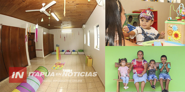 SE INAUGURÓ NUEVO ESPACIO DE DESARROLLO INFANTIL EN ENCARNACIÓN - Itapúa Noticias