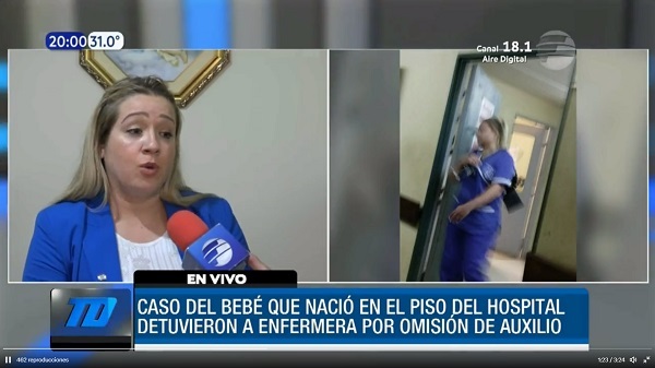 Detienen a enfermera y fiscala analizará actuar de médicos