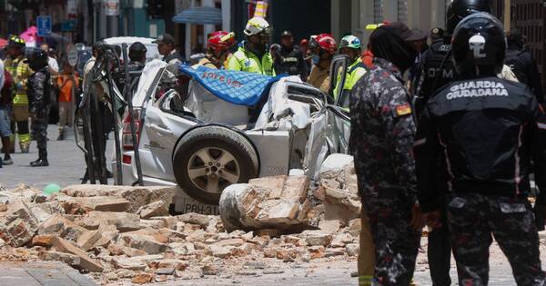 La Nación / Terremoto deja 14 muertos en Ecuador y Perú