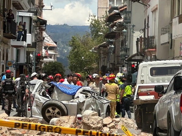 La furia de la tierra castigó a Ecuador - La Tribuna