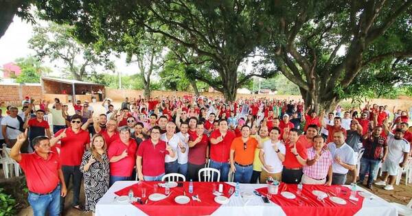 La Nación / Dirigencia de Guairá da respaldo total a candidatura de Cesarito Sosa para la gobernación