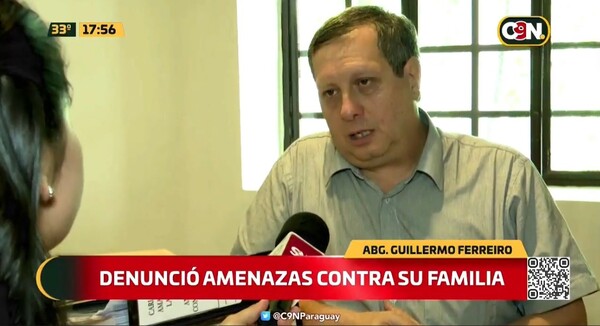 Denunció amenazas contra su familia - C9N