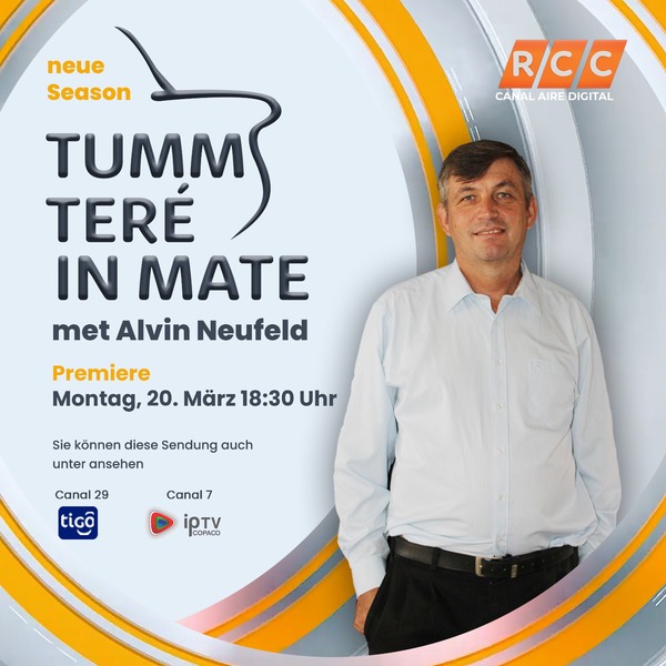 TUMM TERÉ IN MATE vuelve con una nueva temporada este lunes por la RCCTV