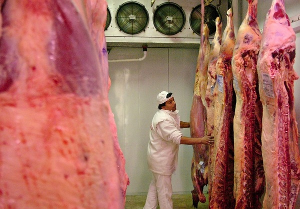 La tonelada de carne vacuna se está valorizando en el mercado chileno