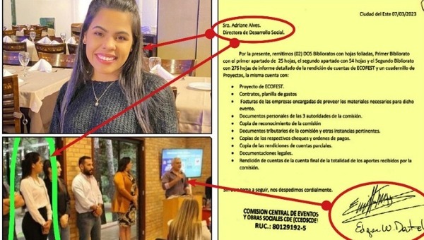 Funcionaria municipal “rindió cuentas” a sí misma por grosera tragada con ECOFEST