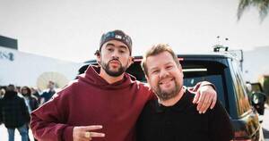 La Nación / Estas son las confesiones de Bad Bunny en el Carpool Karaoke de James Corden